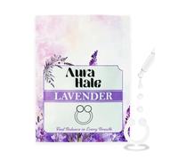 AuraHale Anillo difusor nasal, aroma a lavanda para un sueño tranquilo, mente equilibrada y alivio del estrés, aromaterapia portátil, silicona de grado médico, infusión de aceite esencial orgánico