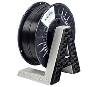 AURAPOL Filamento de 1,75 PLA de impresora 3D de 1 kg, filamento PLA con precisión de 1,75 mm +/- 0,02 mm, filamento 3D de primera calidad, compatible impresoras 3D FDM(FFF), negro