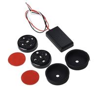 Auratrove 2 controles remotos para volante de coche para DVD estéreo GPS con luz nocturna azul, controlador de botón inalámbrico ABS para modo de silencio de volumen, llamadas telefónicas, apto para