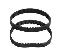 Auratrove 2 correas dentadas para cepilladora Bosch GHO 18 V-LI, pieza de repuesto 2604736001 para modelos 14.4 1500 100 15-82 16-82, correa de transmisión de goma para un funcionamiento suave y
