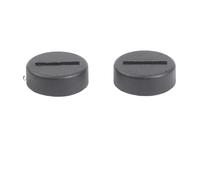 Auratrove 2 tapas de cepillo de carbono 2609199049 para Bosch GSR180-Li GSB180-Li GSR140-Li GDR 9.6V 12V 14.4V Pieza de repuesto negra