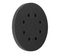 Auratrove 3 almohadillas de interfaz de esponja suave con 8 agujeros para lijadora orbital, disco de lijado de 125 mm para pulir superficies irregulares