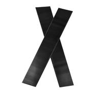 Auratrove 8 postes de pilar para puerta de coche, color negro brillante, compatibles con Nissan X-Trail 2014-2018, calcomanías de plástico de policarbonato para decoración exterior