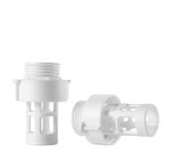 Auratrove Adaptador de conector de drenaje de piscina de repuesto 10184 para marco de metal redondo intex y para piscinas de 6 a 24 pies con cinta adhesiva