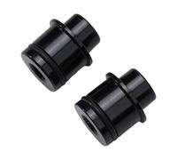 Auratrove Adaptador de conversión de eje pasante a buje de liberación rápida de 12/15 mm a 9 mm para Hope for DT Swiss, aluminio CNC 7075, paquete de 2