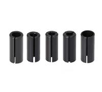 Auratrove Adaptador de pinza de enrutador, juego de bujes reductores de 12 mm a 6/8/10 mm, acero al carbono para máquina de grabado CNC