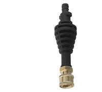 Auratrove Adaptador de varilla de extensión para worx para hidroshot WA4013, kit de conversión de lanza corta para limpieza portátil al aire libre, accesorio de conexión rápida de plástico negro (150