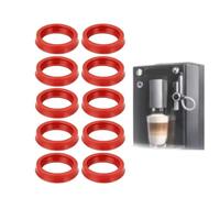 Auratrove Anillo de sellado para máquina de café, compatible con aeg para Bosch para Siemens para krups Melitta Miele, junta de silicona para A1 A5 A7 A9 para la serie ena a prueba de fugas