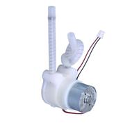 Auratrove Bomba peristáltica de 3,7 V-5 V CC, bomba dosificadora autocebante en miniatura, dosificación precisa para automatización de bricolaje y líquidos sensibles