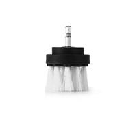 Auratrove Cepillo de taladro de 2 pulgadas para limpieza, cepillo de nailon de 50 mm para baño, bañera, ducha, suelo, lechada, fregadero, alfombra, vástago hexagonal