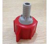 Auratrove Conector de bolsa de 3/8 púas en caja para jarabe de Coca-Cola, válvula de poste de mezcla PE CC-BIB compatible con Diet Coke, Fanta, Sprite
