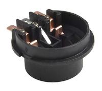 Auratrove Conector de interruptor de termostato con base de hervidor eléctrico con contactos de cobre, acoplador de control de temperatura de plástico ignífugo para interruptor de vapor superior del