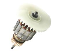 Auratrove Conjunto de armadura de 220-240 V compatible con lijadora de banda rotor 9404, metal para pieza de repuesto de rotor para reparación y mantenimiento de herramientas eléctricas