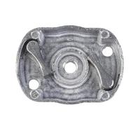 Auratrove Conjunto de arranque de retroceso para cortacésped, cortadoras de césped, cuerda de 85 cm, 67 mm de espacio entre agujeros, pieza de repuesto negra y plateada