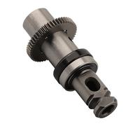 Auratrove Conjunto de cilindro de martillo de litio para Worx WU390 WX390 WX390.1, pieza de repuesto de metal, 100 mm de longitud, color plateado