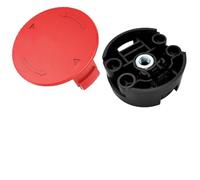 Auratrove Cubierta de carrete y cabezal de corte de repuesto para Bosch para desbrozadoras AFS 23-37 - Compatible con F016F04841 (tapa roja) y F016F04839 (cabeza negra)