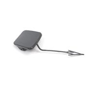 Auratrove Cubierta de gancho de remolque para parachoques delantero para A5 S5 S-Line 2013-2016, tapa de gancho de remolque ABS negro de repuesto 8T0807241D