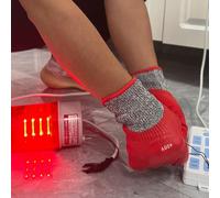 Auratrove Guantes aislantes rojos de 400 V para trabajos eléctricos, guantes de seguridad PPE antichoque eléctrico con alta elasticidad para mantenimiento de cables vivos y carga de batería, par