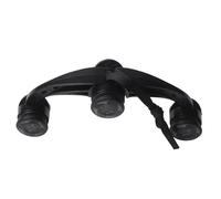 Auratrove Herramienta de amarre de nudos de pesca para gt Knot Maker Auxiliar Line Leader ABS Dispositivo compacto portátil para pescadores Caja de aparejos Negro