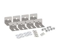 Auratrove Juego de 4 quemadores de parrilla de gas de acero inoxidable, longitud ajustable de 35 a 42 cm con agujero de 11 mm, piezas de repuesto para parrillas de barbacoa