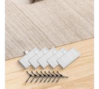 Auratrove Juego de cepillo lateral y filtro para cecotec para Conga 999 X-Treme, piezas de repuesto para robot aspirador con limpieza profunda de esquinas, 4 cepillos más 3 o 5 filtros
