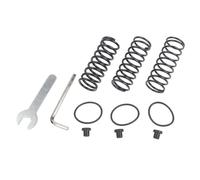 Auratrove Kit de resorte de retorno de pedal para rueda de carreras Logitech G27 G29 G920 G923, piezas de actualización de embrague del acelerador de freno de metal, color negro