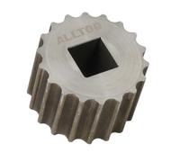 Auratrove Llave amortiguadora de horquilla de bicicleta de 18 puntos para Lefty Ocho 3.0 39 mm, herramienta de acero inoxidable 304