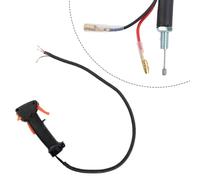 Auratrove Mango del acelerador de repuesto para desbrozadora Timbertech MS-2TL-52 - Aleación y agarre de plástico industrial para accesorios de recortadora eléctrica al aire libre