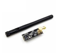 Auratrove NRF24L01+ PA para módulo inalámbrico lna, 2.4 GHz para transceptor sma con antena para AVR PIC para stm32 MCU, radio comunicación de largo alcance de 1100 m