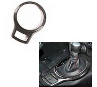 Auratrove Panel de cambio de engranajes de fibra de carbono ABS para Toyota Gt86 Fr-S Brz Rz 2012-2017, cubierta de plástico para decoración interior, fácil de instalar