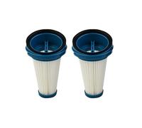 Auratrove Paquete de 2 filtros de repuesto para Leifheit 89210, compatible con LH11927 LH11928 Rotaro para aspiradora inalámbrica Powervac 2 en 1, trampa de polvo de alta eficiencia