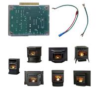 Auratrove Placa de circuito de caja de control de 3 velocidades para estufas de pellets Quadra-Fire, compatible con modelos SRV7000-205 y SRV7000-704, pieza de repuesto para Bay, Castilla, para la