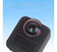 Auratrove Protector de lente para MAX 2, cubierta de vidrio impermeable extraíble, protector óptico resistente a los arañazos para cámara de acción, negro, paquete de 2