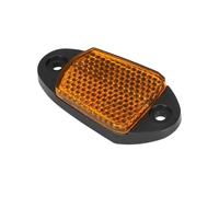 Auratrove Reflectores laterales amarillos, accesorios MAXG2 No. 9 para scooter, luces de seguridad resistentes a la abrasión de alta visibilidad para conducción nocturna
