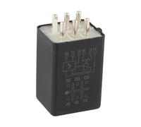 Auratrove Relé de combustible para Mercedes para Benz W123 280E 280CE 280SE, 12 V, pieza de automóvil negra compatible con OEM 0015450705, fácil de instalar