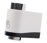 Auratrove Sensor de grifo inteligente, ahorro de agua infrarrojo sin contacto con doble detección para cocina y baño, se adapta a rosca interna de 19-24 mm, gris
