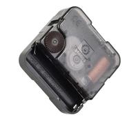 Auratrove Silent Jump Second Clock Movement 12888 - Núcleo de plástico de alto par para relojes de pared de 6 mm, rosca AA, funciona con pilas