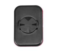 Auratrove Soporte adaptador de teléfono para bicicleta Garmin Bike Computer Mount, base de plantilla adhesiva de plástico para soportes GPSPORT, negro, 42 x 62 x 8 mm