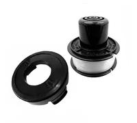 Auratrove Tapa y carrete para recortadora de cuerdas Black&Decker, compatible con modelos ST4000, ST4050, ST4500, pieza de repuesto 682378-02, kit de accesorios de repuesto