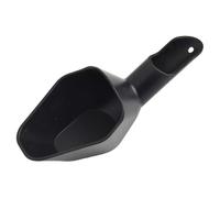 Auratrove Taza dosificadora de café de 20 g con mango de embudo, cuchara de barro para frijoles, té molido, azúcar, bandeja de pesaje de base plana para molinillo de una sola dosis