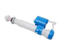 Auratrove Válvula de llenado de cisterna de inodoro ajustable G1/2, entrada inferior silenciosa, ahorro de agua, 21-32 cm