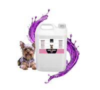 AURE Champu para Perros Yorkshire 5 L - Champu Perro Desenredante y Suavizante, Aporta Brillo y Fuerza al Pelo Largo, pH Adaptado,Champú para Perros Uso Frecuente, Cuidado Profesional para Mascotas