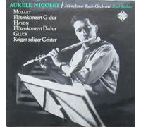 Aurele Nicolet, Karl Richter - Konzert für Flöte und Orchester KV 313, Konzert für Flöte und Streichorchester, Reigen seliger Geister (Ballettmusik aus "Orpheus und Eurydike". Aurele Nicolet, Karl Richter. Royal Sound Stereo