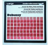Aurele Nicolet, Ulrich Koch, Ursula Holliger, Saschko Gawriloff, Maria Bergmann, Siegfried Palm - Debussy: Sonate Fur Flote, Viola Und Harfe, Sonate Fur Violine Und Klavier, Sonate Fur Violoncello Und Klavier [LP]