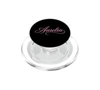 Aurelia Nombre Mujer Elegante Lindo Esposa Elegante Chica Novia PopSockets PopGrip para MagSafe