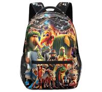 Aurelx Mochila escolar italiana Brainrot para niños, exquisita mochila infantil con bolsillos laterales y bolsillos delanteros, gran capacidad, mochila deportiva para escuela primaria, secundaria y