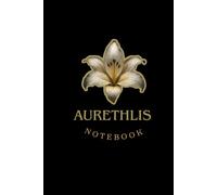 AURETHLIS Luxury Notebook: Elegant Gold Lotus Journal, 120 Lined Pages, Premium Deep Navy Blue Cover, Perfect for Journaling, Notes, and Creative Writing