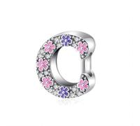 [Aurgiarme] Collar con colgante de letra personalizable con material de cobre resistente para crear joyas únicas, フリーサイズ, Como se describe, No es una piedra preciosa