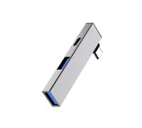 Aurgiarme Concentradores USB C portátiles tipo y concentradores de 2 puertos para dispositivos de ventana Transmisión rápida de datos USB C Hub