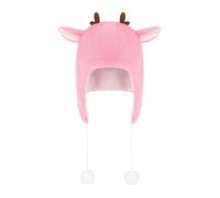 Aurgiarme Gorro de invierno cálido para mujer, orejeras peludas, orejeras de invierno para mujeres y niñas, vestido de fiesta, felpa suave, B, Talla única